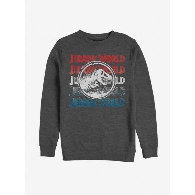 Jurassic Park Inspired Breach Logo Men's Black Sweatshirt