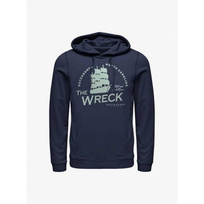 Outer Banks The Wreck Unisex Cotton Blend Hoodie - Blue