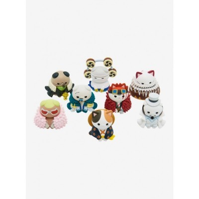 One Piece Nyan Piece Luffy & Rivals Cat Style Mini Blind Box Figure