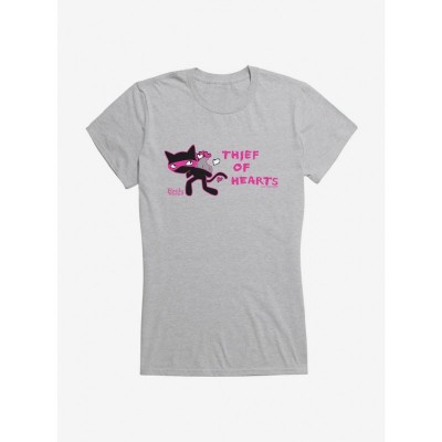 Emily The Strange Heart Thief Girls T-Shirt