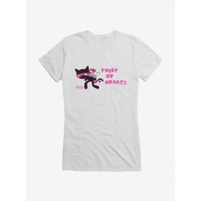 Emily The Strange Heart Thief Girls T-Shirt