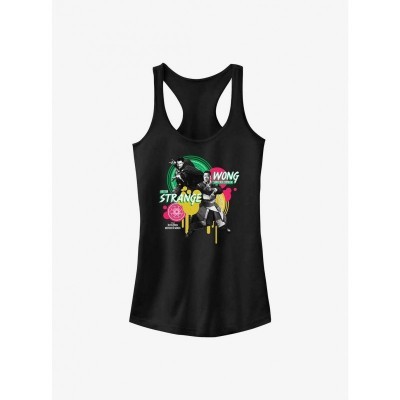 Marvel Girls' Doctor Strange Multiverse Graphic Tank Top - Black