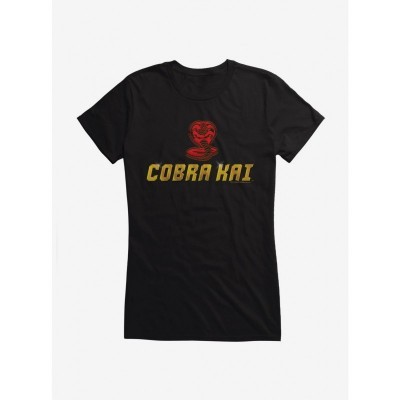 Cobra Kai Snake Logo Junior Girls T-Shirt