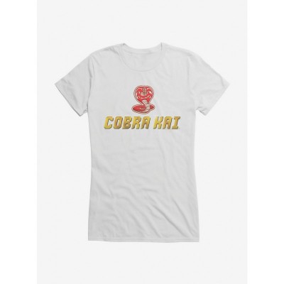 Cobra Kai Snake Logo Junior Girls T-Shirt