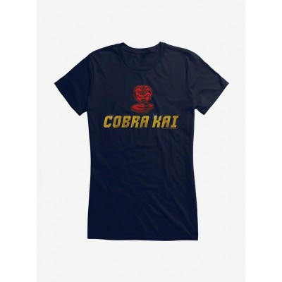 Cobra Kai Snake Logo Junior Girls T-Shirt