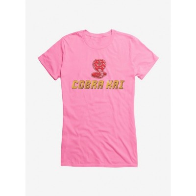 Cobra Kai Snake Logo Junior Girls T-Shirt