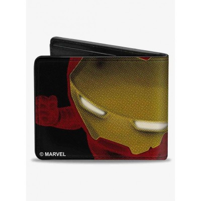 Marvel Chibi Iron Man Repulsor Pose Wallet for Men