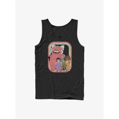 Disney Pixar Turning Red Black Tank Top for Men
