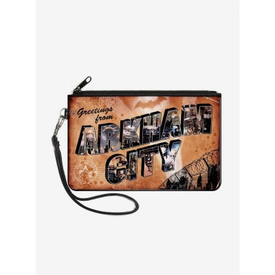 DC Comics Batman Arkham City Clutch Wallet - Canvas Design