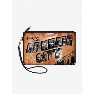 DC Comics Batman Arkham City Clutch Wallet - Canvas Design