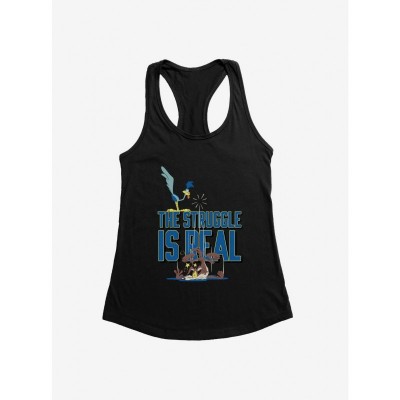 Looney Tunes Girls Tank Top - Wile E. Coyote & Road Runner Cartoon Tee
