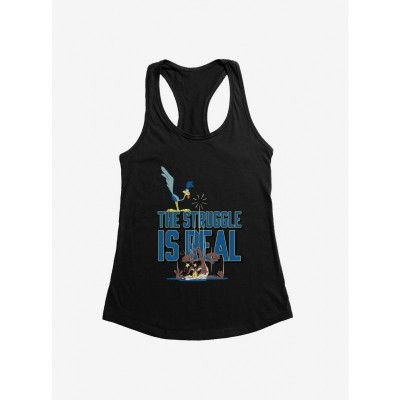 Looney Tunes Girls Tank Top - Wile E. Coyote & Road Runner Cartoon Tee