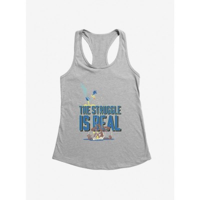 Looney Tunes Girls Tank Top - Wile E. Coyote & Road Runner Cartoon Tee