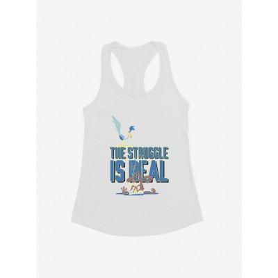 Looney Tunes Girls Tank Top - Wile E. Coyote & Road Runner Cartoon Tee