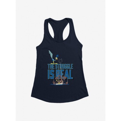 Looney Tunes Girls Tank Top - Wile E. Coyote & Road Runner Cartoon Tee