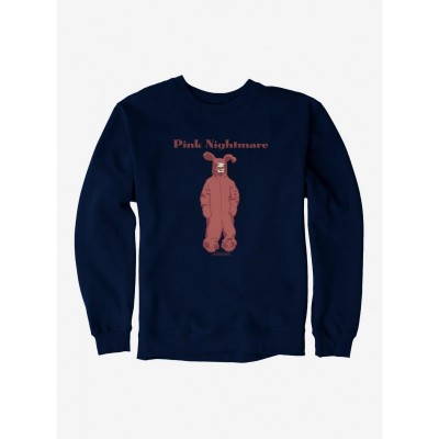 A Christmas Story Women's Pink Nightmare Fleece Sweatshirt