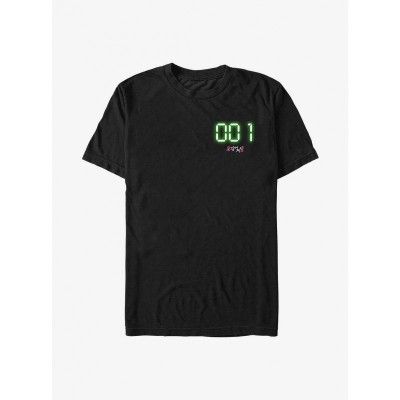 Squid Game Unisex T-Shirt - Black Cotton Lightweight
