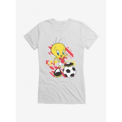 Looney Tunes Tweety Football Unisex T-Shirt for Girls