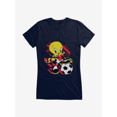 Looney Tunes Tweety Football Unisex T-Shirt for Girls