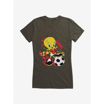Looney Tunes Tweety Football Unisex T-Shirt for Girls
