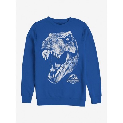 Tyrannosaurus Rex Unisex Sweatshirt in Grey