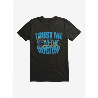 Doctor Who TARDIS Men's Trust Me Lightweight Cotton T-Shirt
