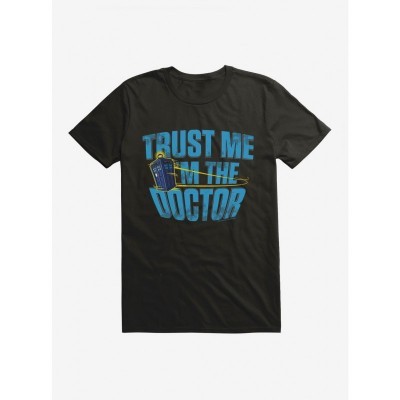 Doctor Who TARDIS Men's Trust Me Lightweight Cotton T-Shirt