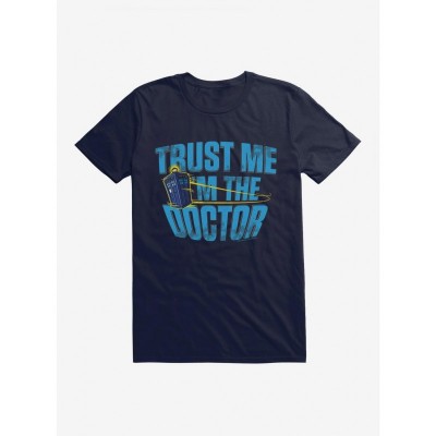 Doctor Who TARDIS Men's Trust Me Lightweight Cotton T-Shirt