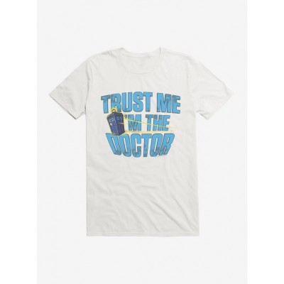 Doctor Who TARDIS Men's Trust Me Lightweight Cotton T-Shirt