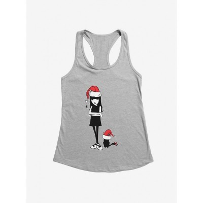 Emily Strange Rock On Sled Girls Cotton Polyester Tank