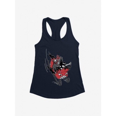 Emily Strange Rock On Sled Girls Cotton Polyester Tank