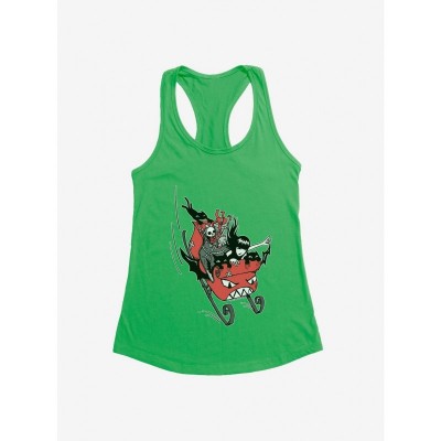 Emily Strange Rock On Sled Girls Cotton Polyester Tank