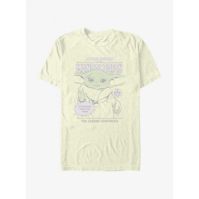 The Mandalorian Grogu Legend T-Shirt - Beige for Men