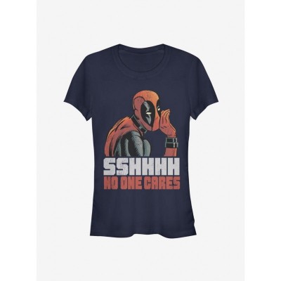 Marvel Deadpool No One Lightweight Girls T-Shirt