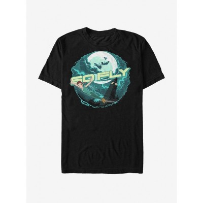 Disney Peter Pan Flight T-Shirt - Unisex Black