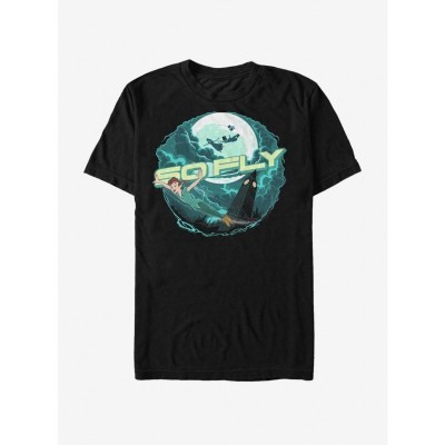Disney Peter Pan Flight T-Shirt - Unisex Black