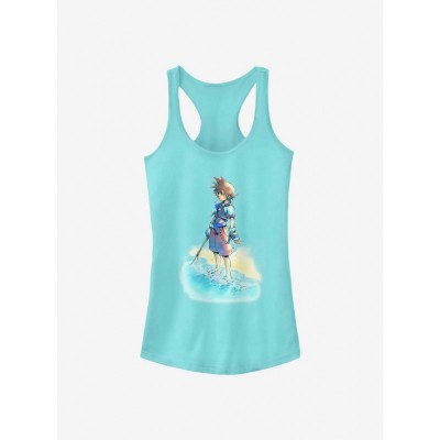 Disney Kingdom Hearts Sora Tank Top for Girls - Blue