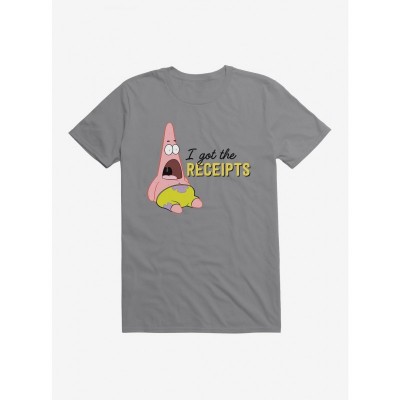 SpongeBob SquarePants Patrick Receipts Unisex Cotton T-Shirt