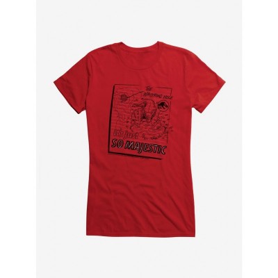 Jurassic World Camp Cretaceous Girls Lightweight Tee
