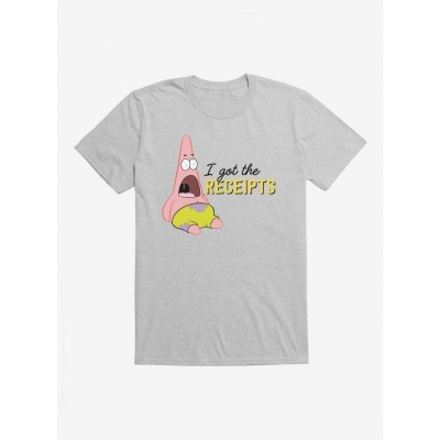 SpongeBob SquarePants Patrick Receipts Unisex Cotton T-Shirt