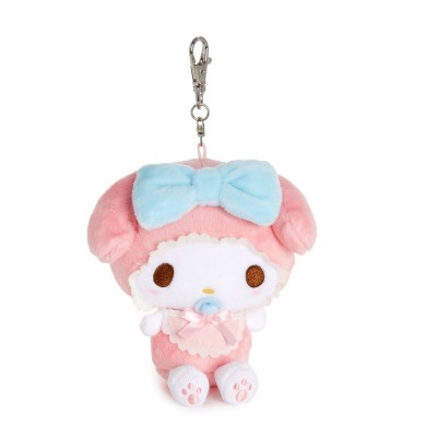 My Melody Baby Mascot Plush Toy with Silver Clasp