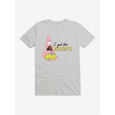 SpongeBob SquarePants Patrick Receipts Unisex Cotton T-Shirt