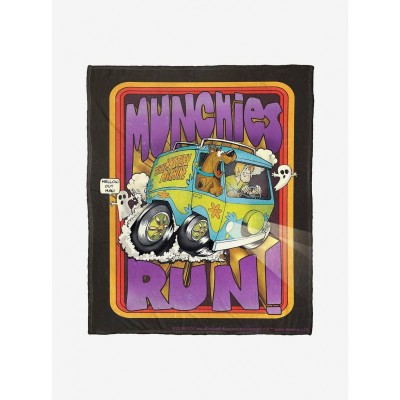 Scooby-Doo Munchies Run Soft Throw Blanket by The Northwest