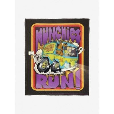 Scooby-Doo Munchies Run Soft Throw Blanket by The Northwest