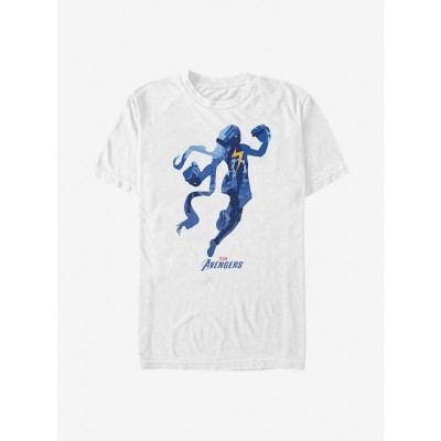Marvel Ms. Marvel Graphic T-Shirt - Lightweight Cotton Men's White