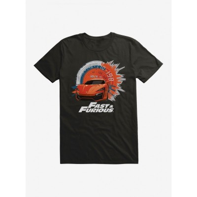 Fast Racing Orange Gauge Tee for Men