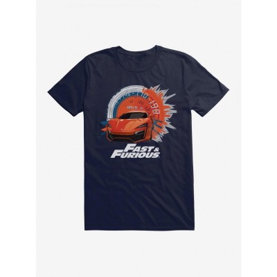 Fast Racing Orange Gauge Tee for Men