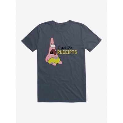 SpongeBob SquarePants Patrick Receipts Unisex Cotton T-Shirt