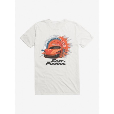 Fast Racing Orange Gauge Tee for Men