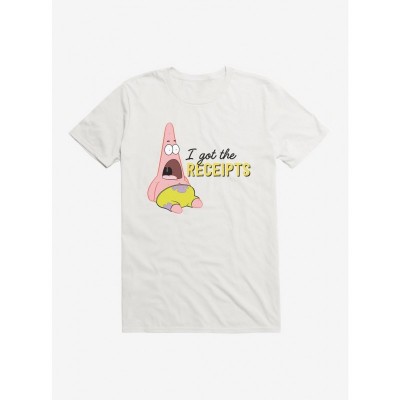 SpongeBob SquarePants Patrick Receipts Unisex Cotton T-Shirt